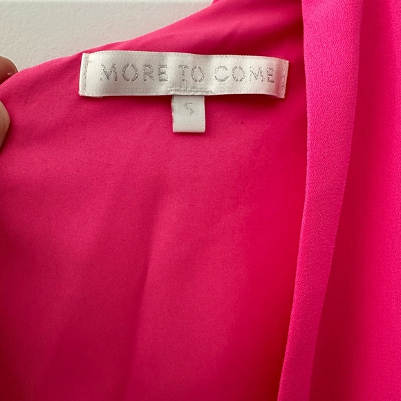 REVOLVE Hot Pink Plunge Neck Romper - MORE TO COME - - Picture 7 of 7